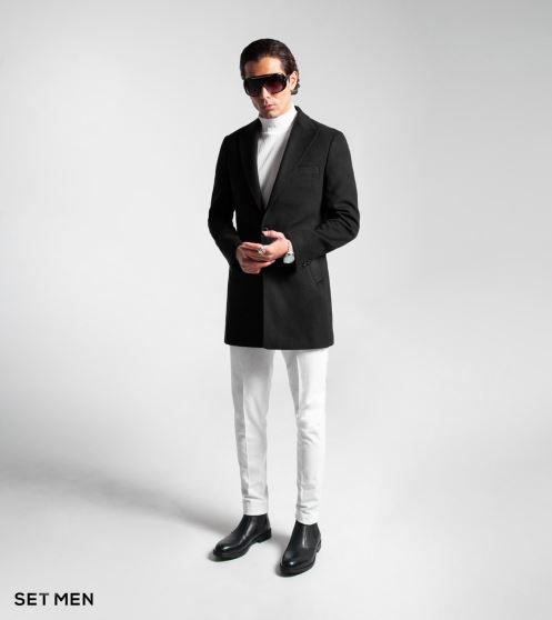 پالتو یقه بلیزر مردانه