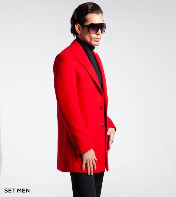 پالتو یقه بلیزر مردانه