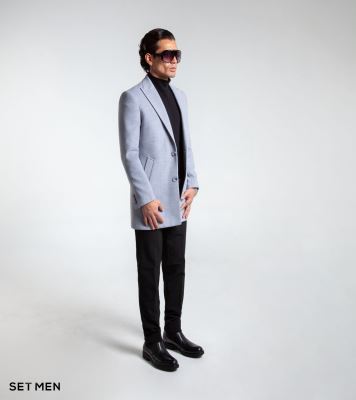 پالتو یقه بلیزر مردانه