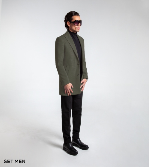 پالتو یقه بلیزر مردانه