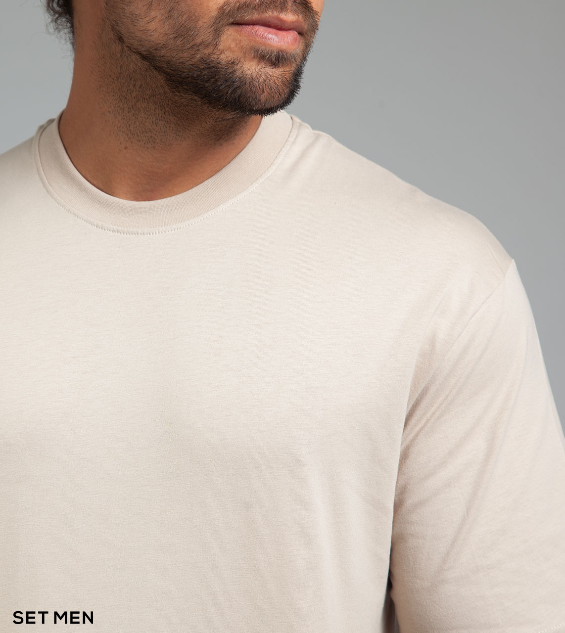 تیشرت یقه گرد ساده