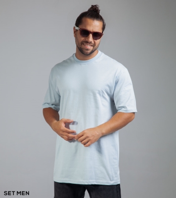 تیشرت یقه گرد ساده