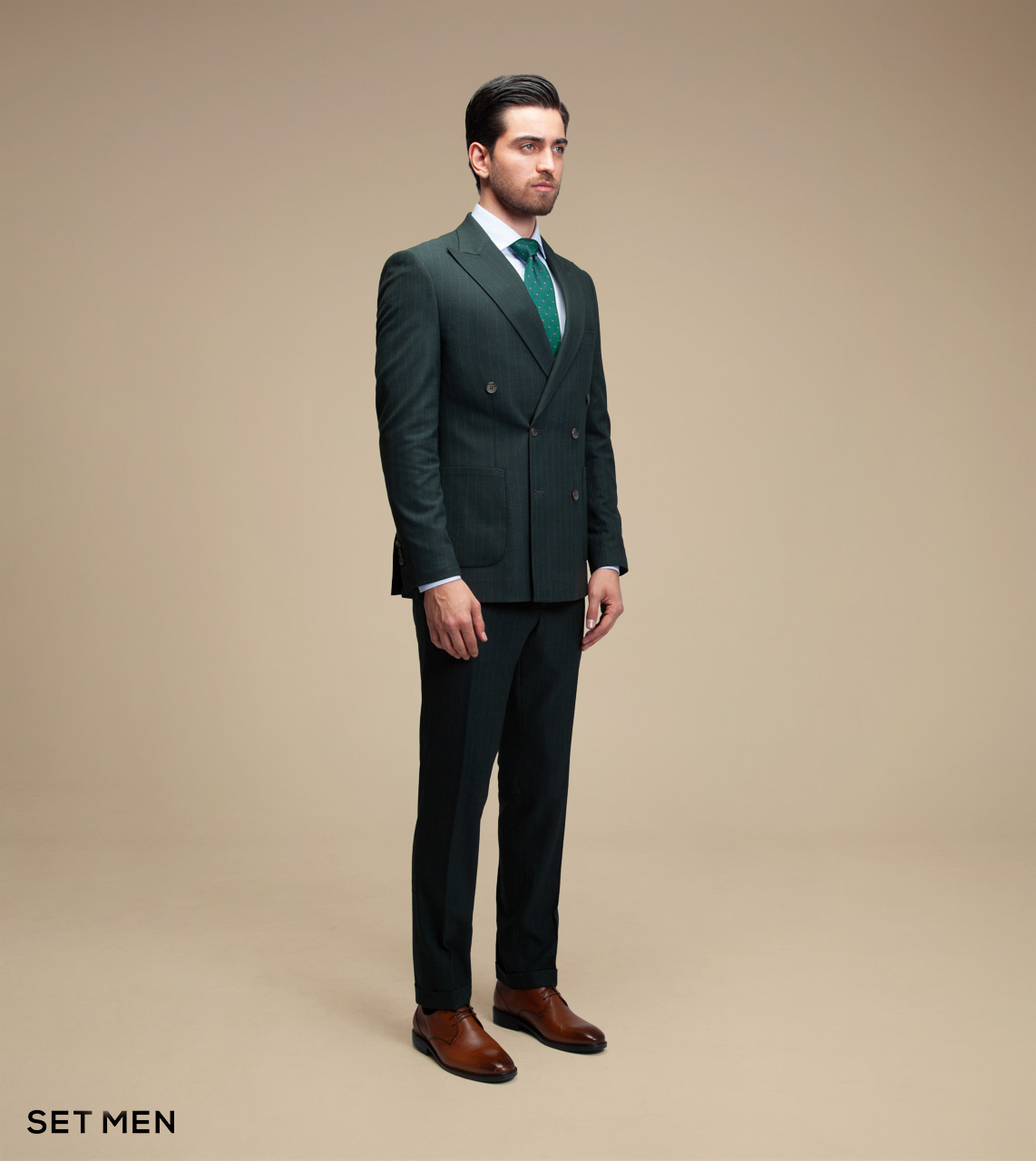 کت و شلوار دیپلمات دبل برست