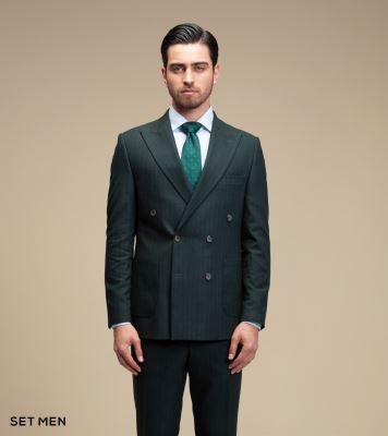 کت و شلوار دیپلمات دبل برست