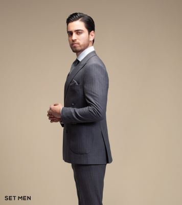 کت و شلوار دیپلمات دبل برست