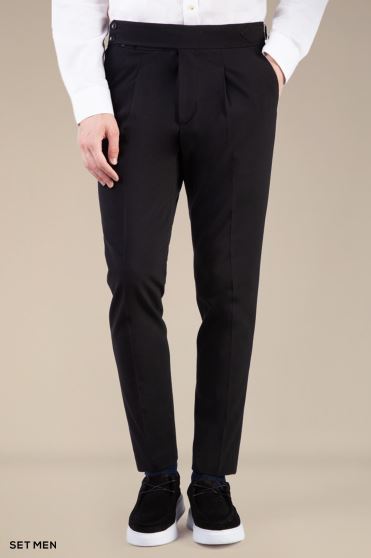 شلوار پارچه ای مردانه کمر ایتالیایی شلوار پارچه ای مردانه کمر ایتالیایی