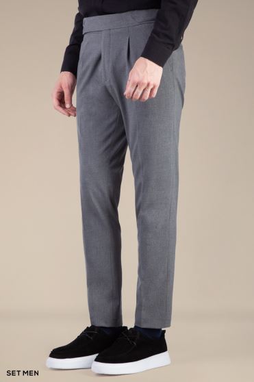 شلوار پارچه ای مردانه کمر ایتالیایی شلوار پارچه ای مردانه کمر ایتالیایی