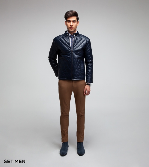 کاپشن چرم لوزی کاپشن چرم لوزی