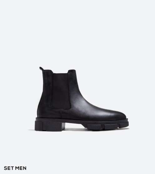 بوت چرم بغل کش مردانه بوت چرم بغل کش مردانه