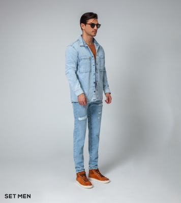 کت جین نازک مردانه