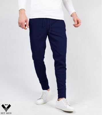 شلواراسلش ساده دمپا زیپ