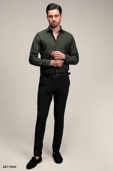 پیراهن مردانه آستین بلند ساده ست من پیراهن مردانه آستین بلند ساده ست من