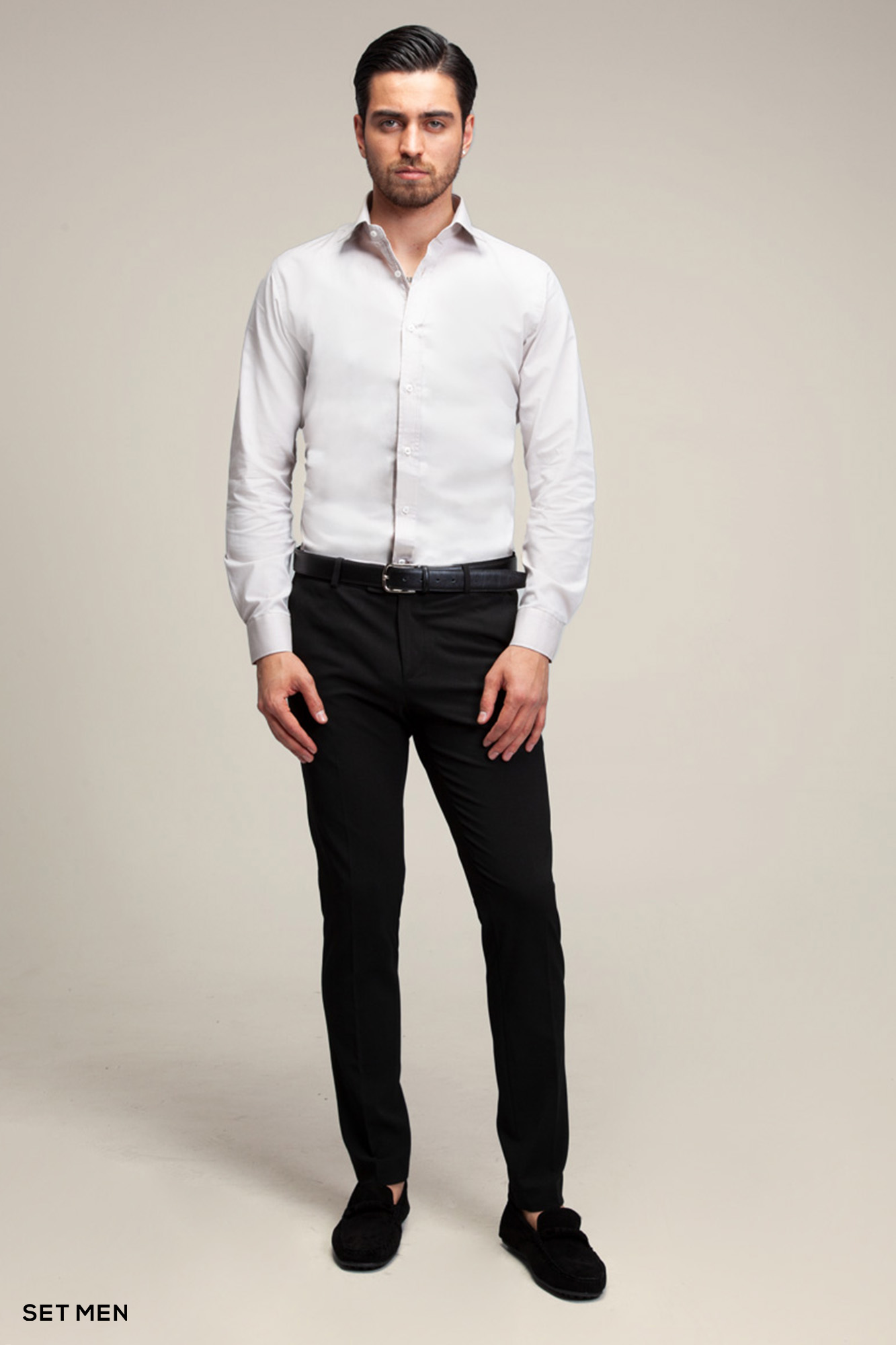 پیراهن مردانه آستین بلند ساده ست من