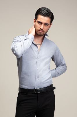 پیراهن مردانه آستین بلند ساده ست من