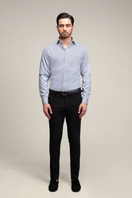 پیراهن مردانه آستین بلند ساده ست من