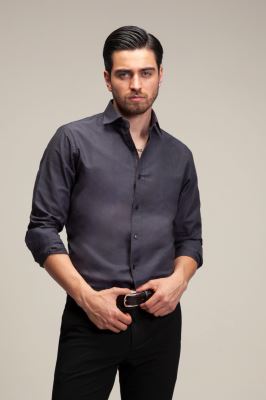 پیراهن مردانه آستین بلند ساده ست من