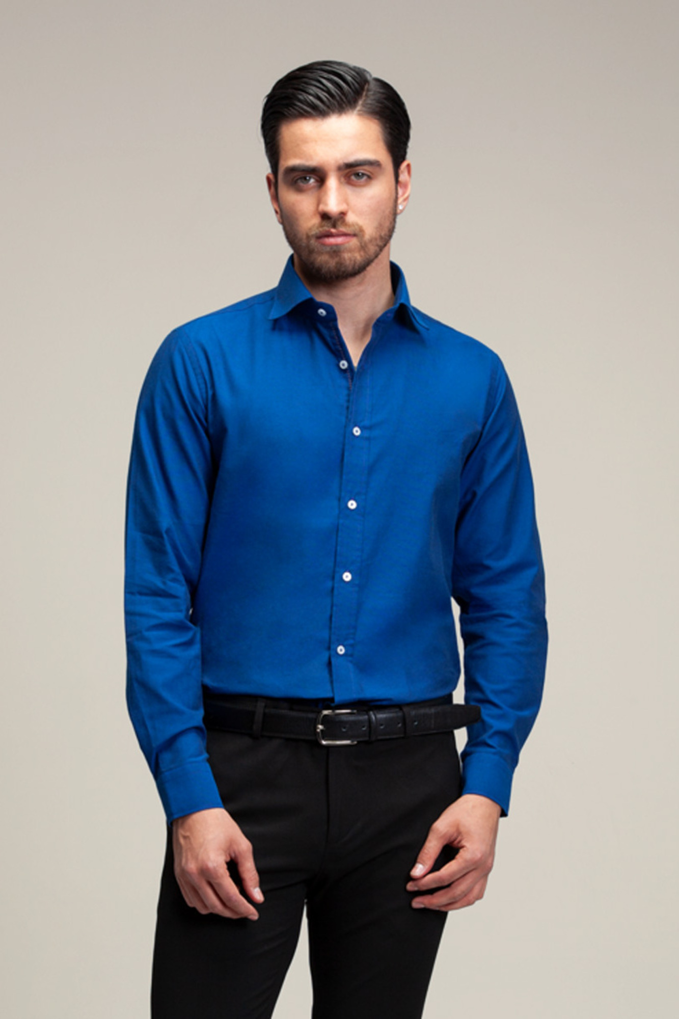 پیراهن مردانه آستین بلند ساده ست من