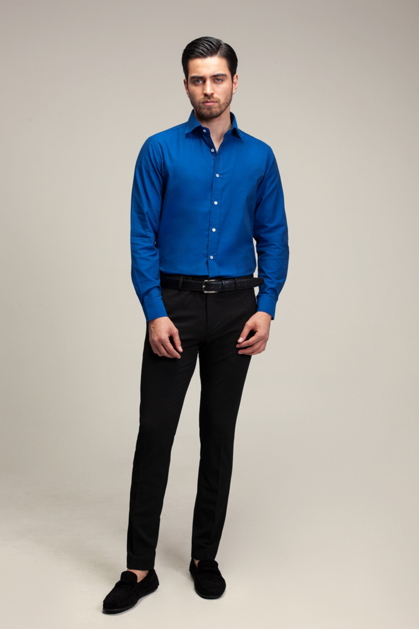 پیراهن مردانه آستین بلند ساده ست من