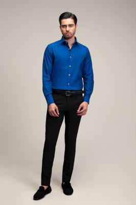 پیراهن مردانه آستین بلند ساده ست من