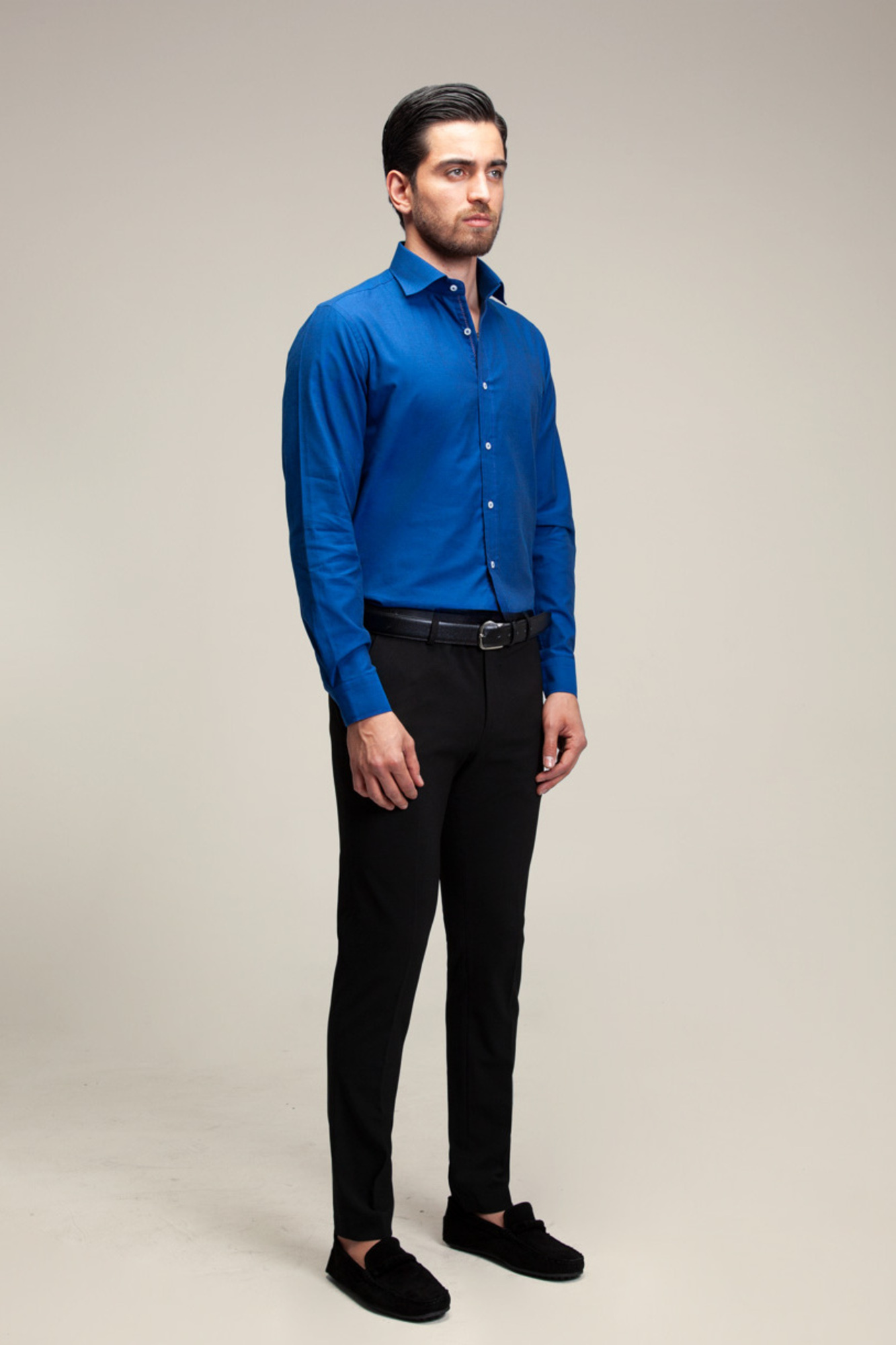 پیراهن مردانه آستین بلند ساده ست من