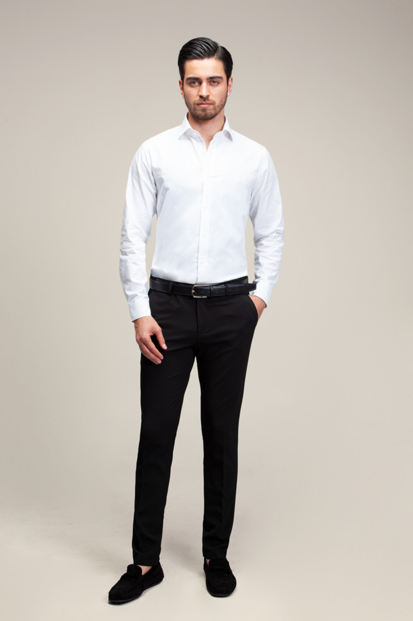 پیراهن مردانه آستین بلند ساده ست من