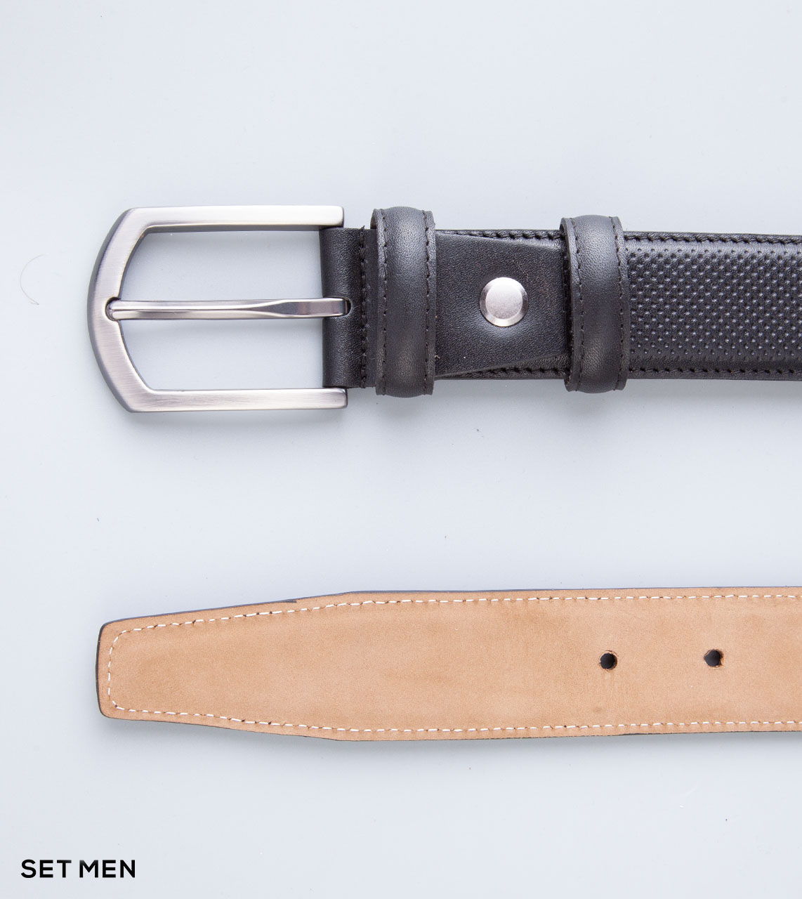 کمربند چرم طبیعی