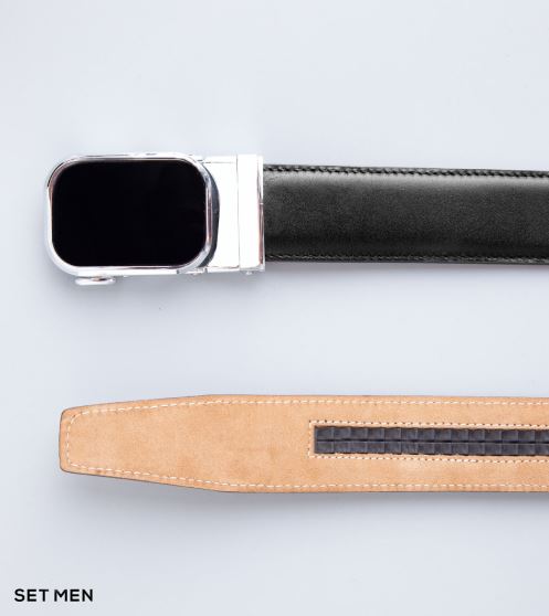 کمربند چرم طبیعی سگک نقره ای کمربند چرم طبیعی سگک نقره ای