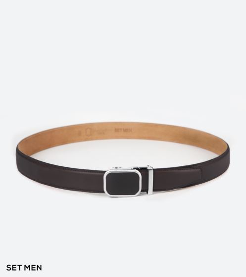 کمربند چرم طبیعی سگک نقره ای کمربند چرم طبیعی سگک نقره ای