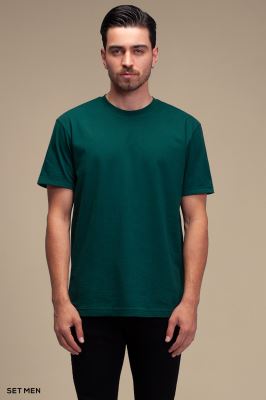 تیشرت مردانه یقه گرد آستین کوتاه