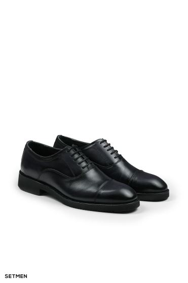 کفش مردانه چرم کلاسیک بنددار کفش مردانه چرم کلاسیک بنددار