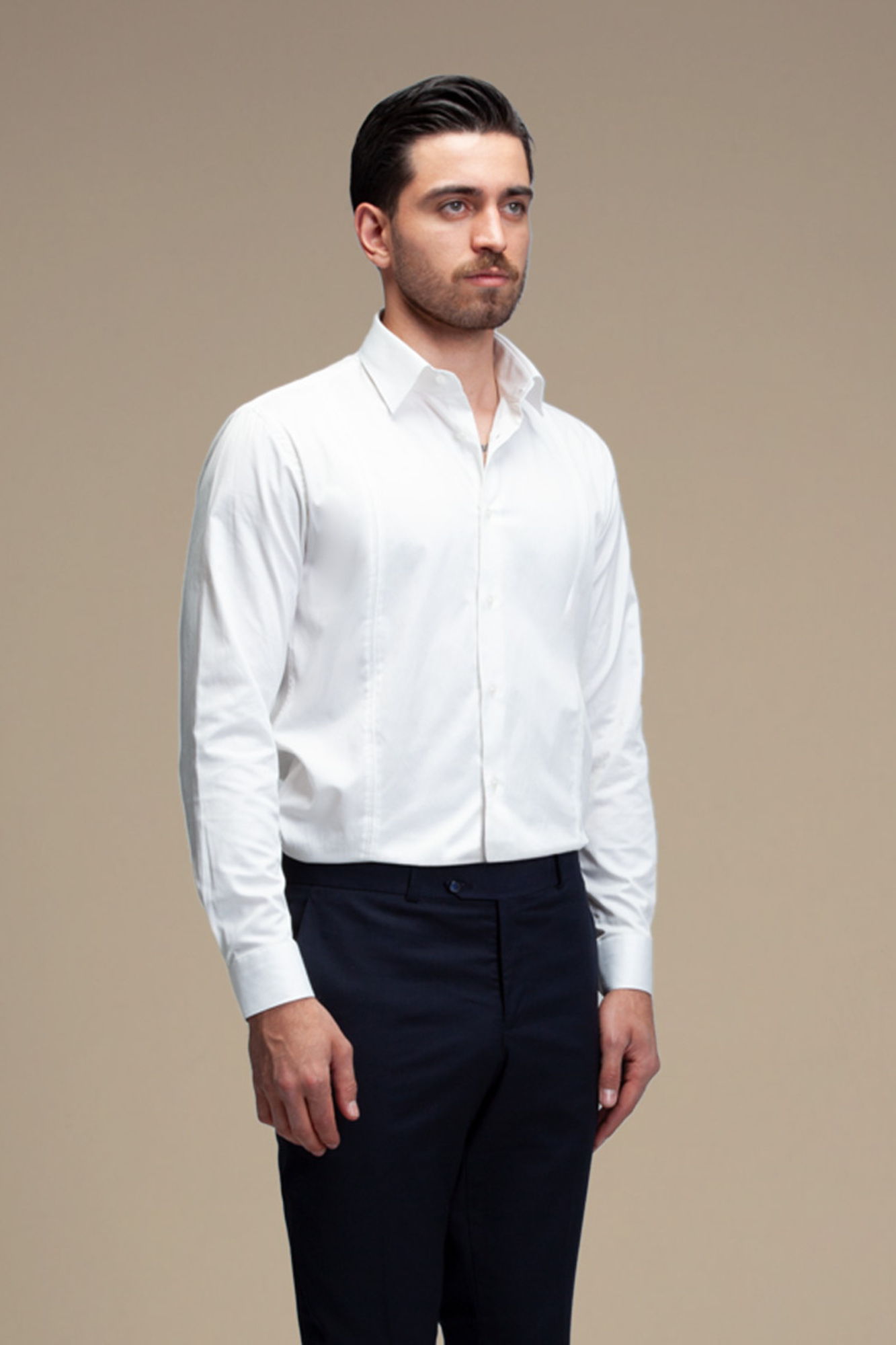 پیراهن مردانه ساده آستین بلند ست من