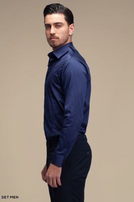 پیراهن مردانه ساده آستین بلند ست من