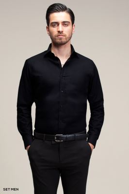 پیراهن مردانه آستین بلند ساده ست من