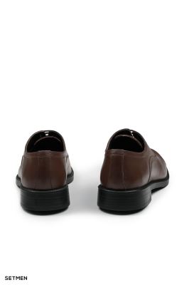 کفش مردانه چرم کلاسیک بنددار