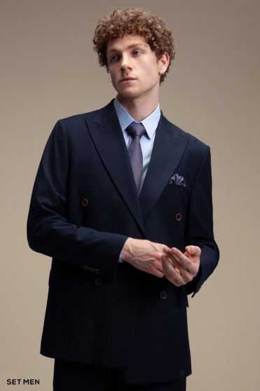 کت و شلوار دو تکه دبل برست