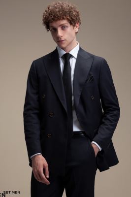 کت و شلوار دو تکه دبل برست