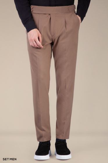 شلوار پارچه ای مردانه کمر ایتالیایی شلوار پارچه ای مردانه کمر ایتالیایی