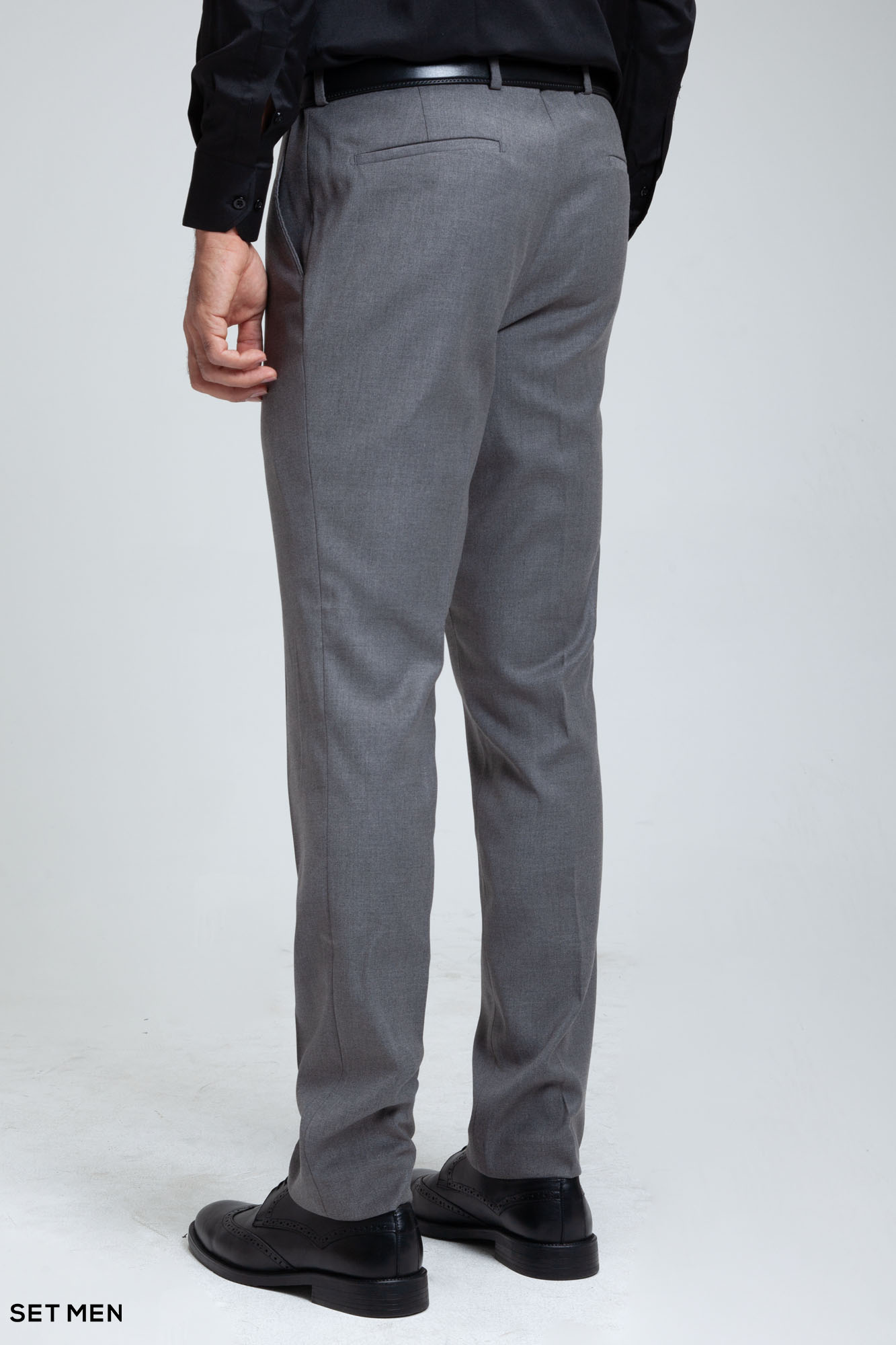 کت و شلوار مردانه سه تکه یقه بلیزر دو دکمه دو چاک