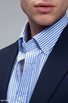 کت تک مردانه نیم آستر یقه انگلیسی تک دکمه دو چاک