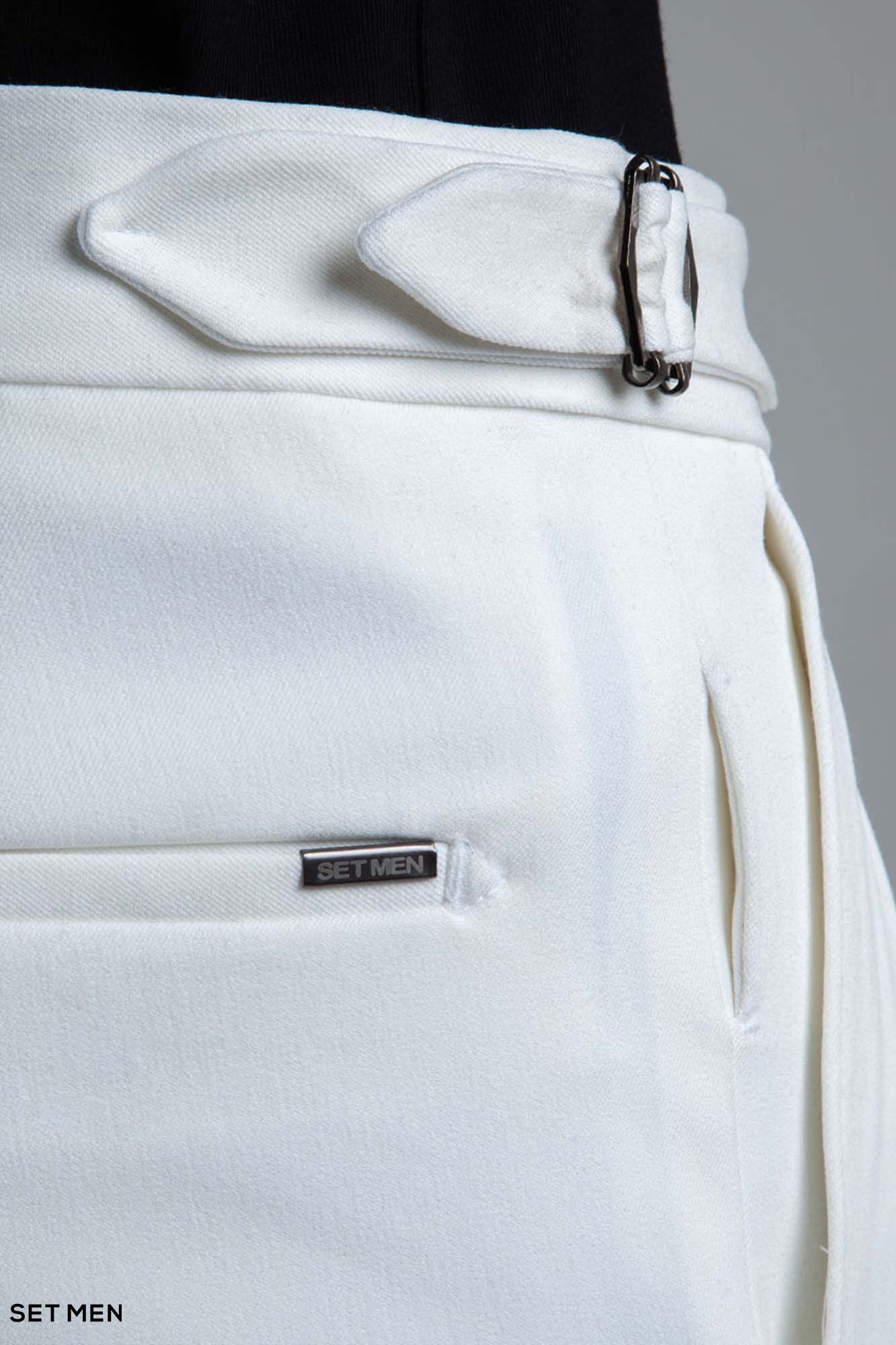 شلوار پارچه ای مردانه پیل دار