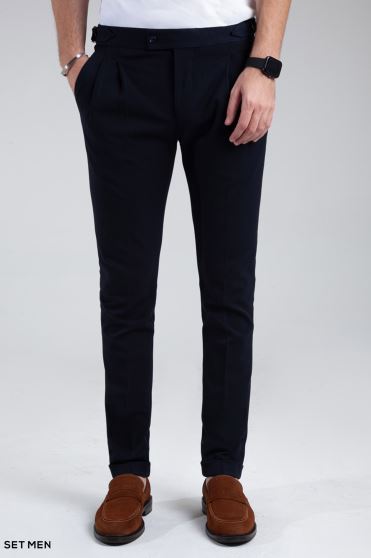 شلوار پارچه ای مردانه پیل دار شلوار پارچه ای مردانه پیل دار