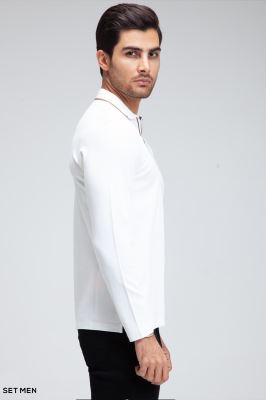 بلوز یقه زیپ دار