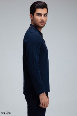 بلوز یقه زیپ دار