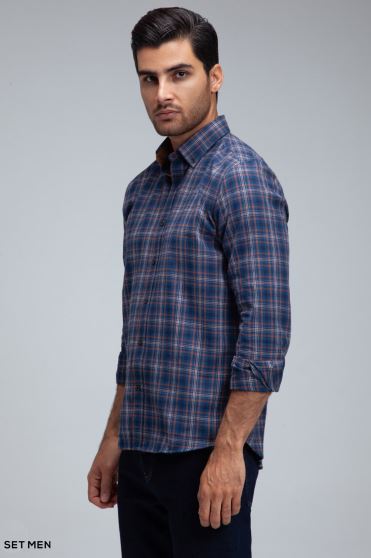 پیراهن پشمی چهارخانه پیراهن پشمی چهارخانه