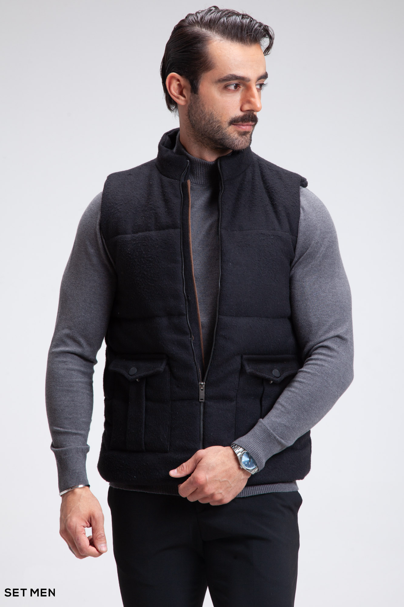 ژیله کاپشنی  LUXE WOOL