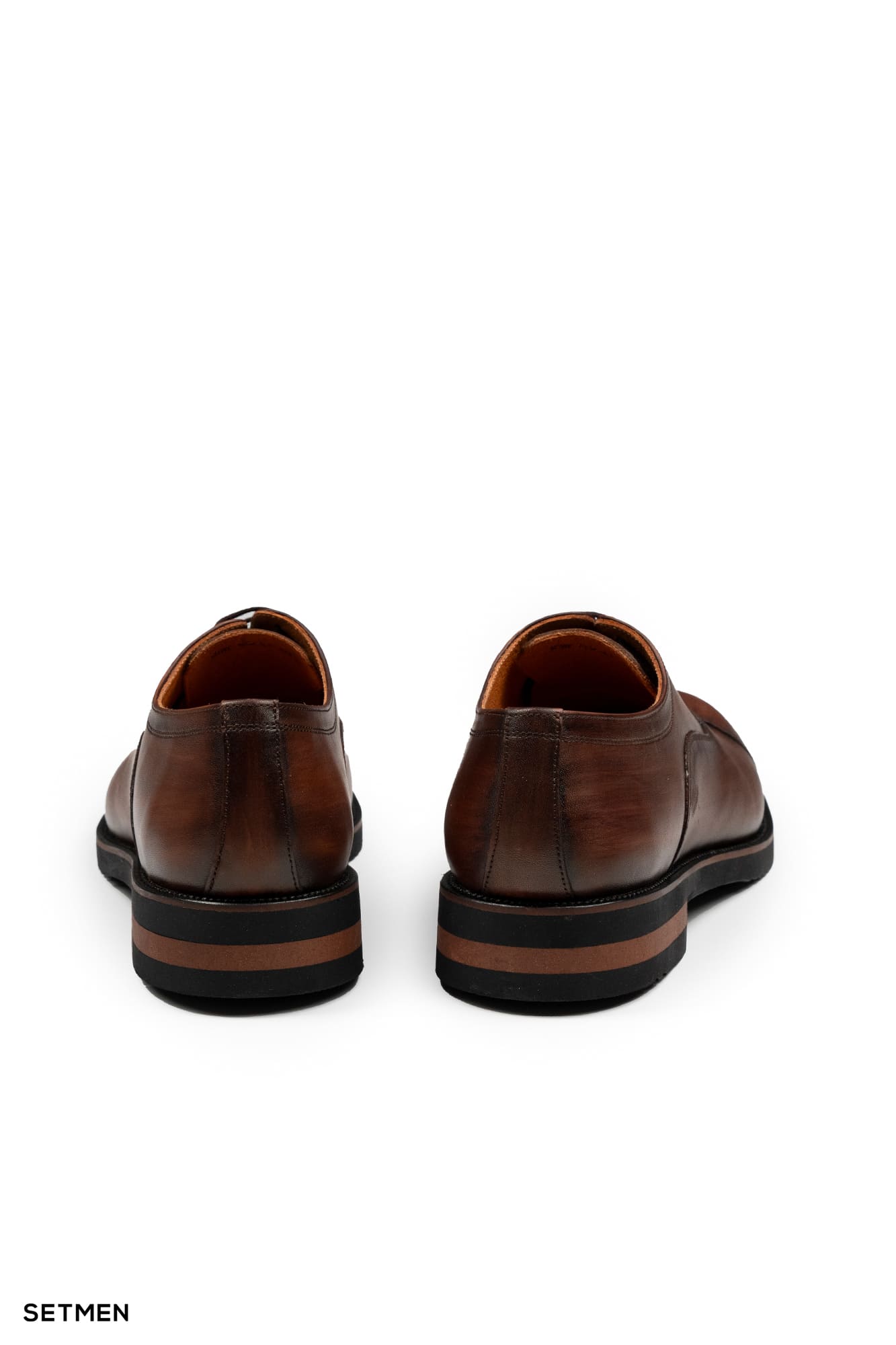 کفش مردانه چرم کلاسیک بنددار