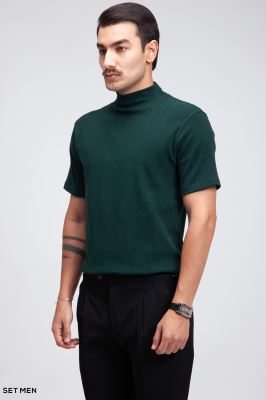 یقه اسکی آستین کوتاه