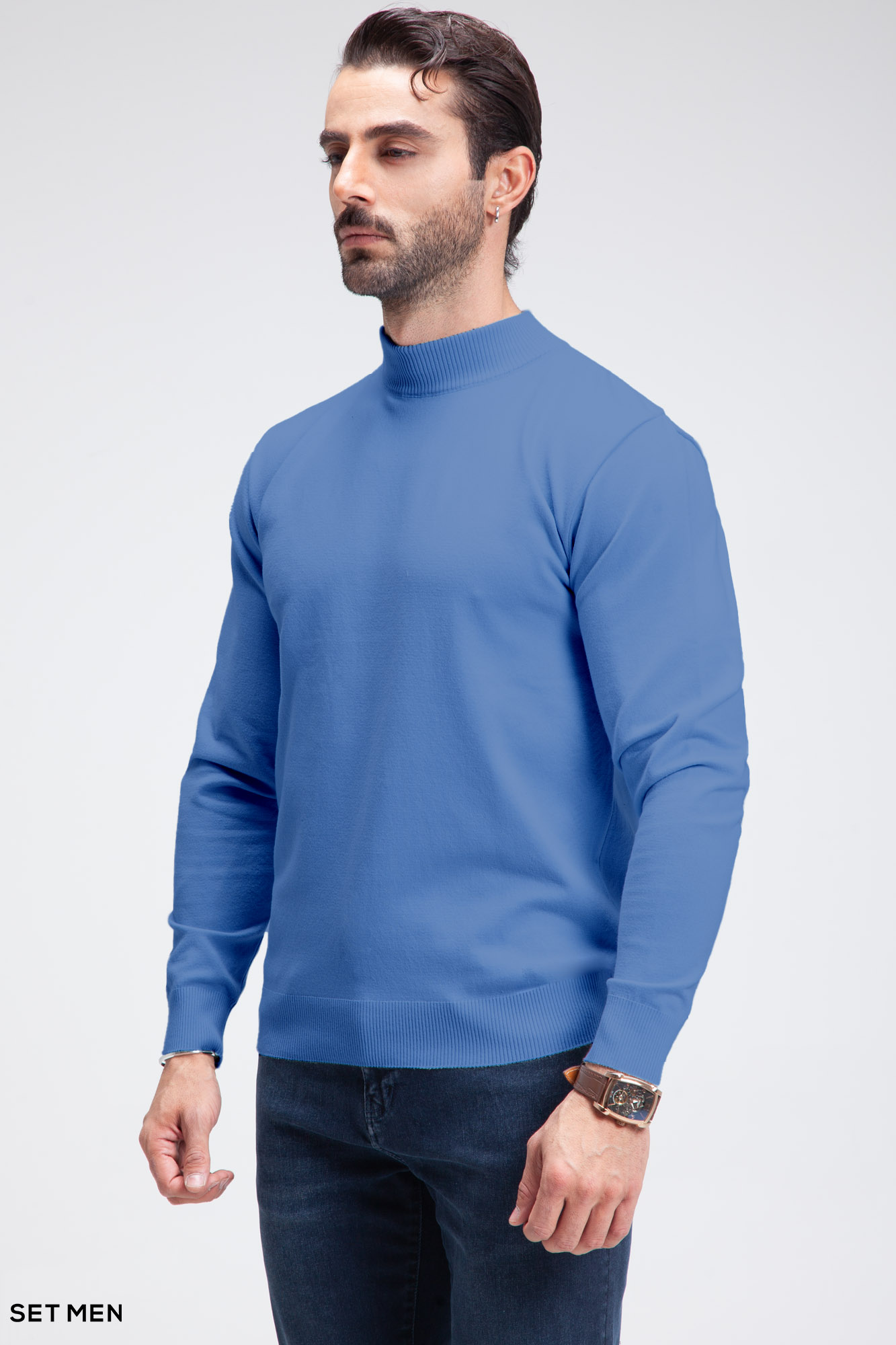 بافت مردانه یقه اسکی