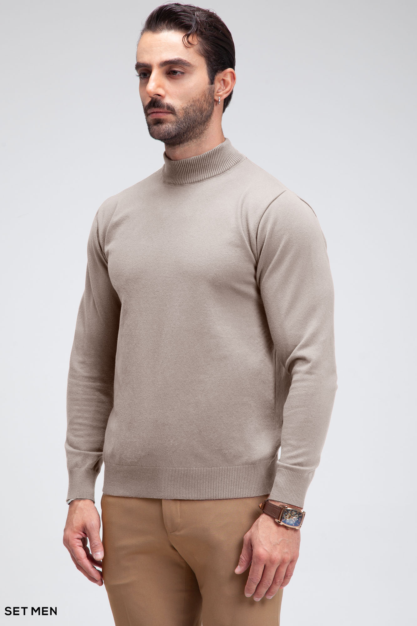 بافت مردانه یقه اسکی