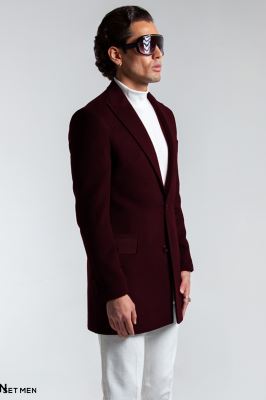 پالتو یقه بلیزر مردانه